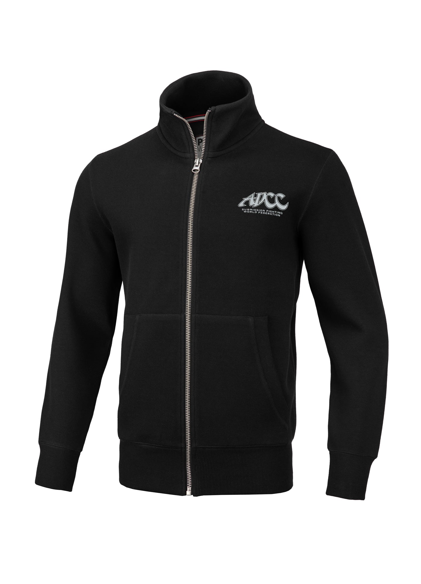 ADCC PREMIUM PIQUE BLACK SWEATJACKET