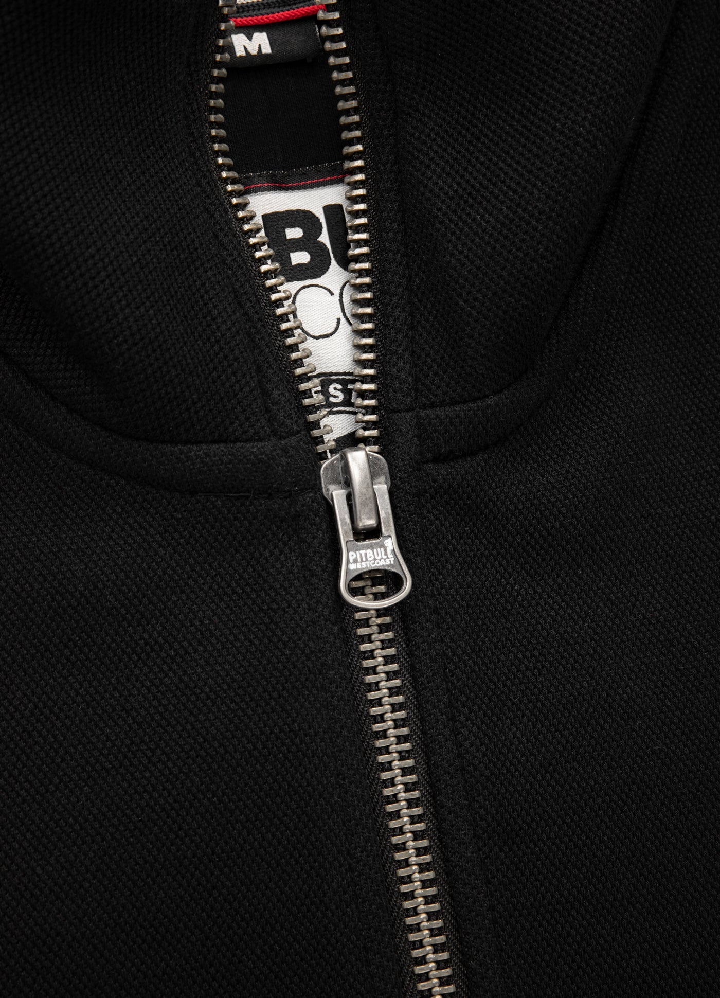 ADCC PREMIUM PIQUE BLACK SWEATJACKET