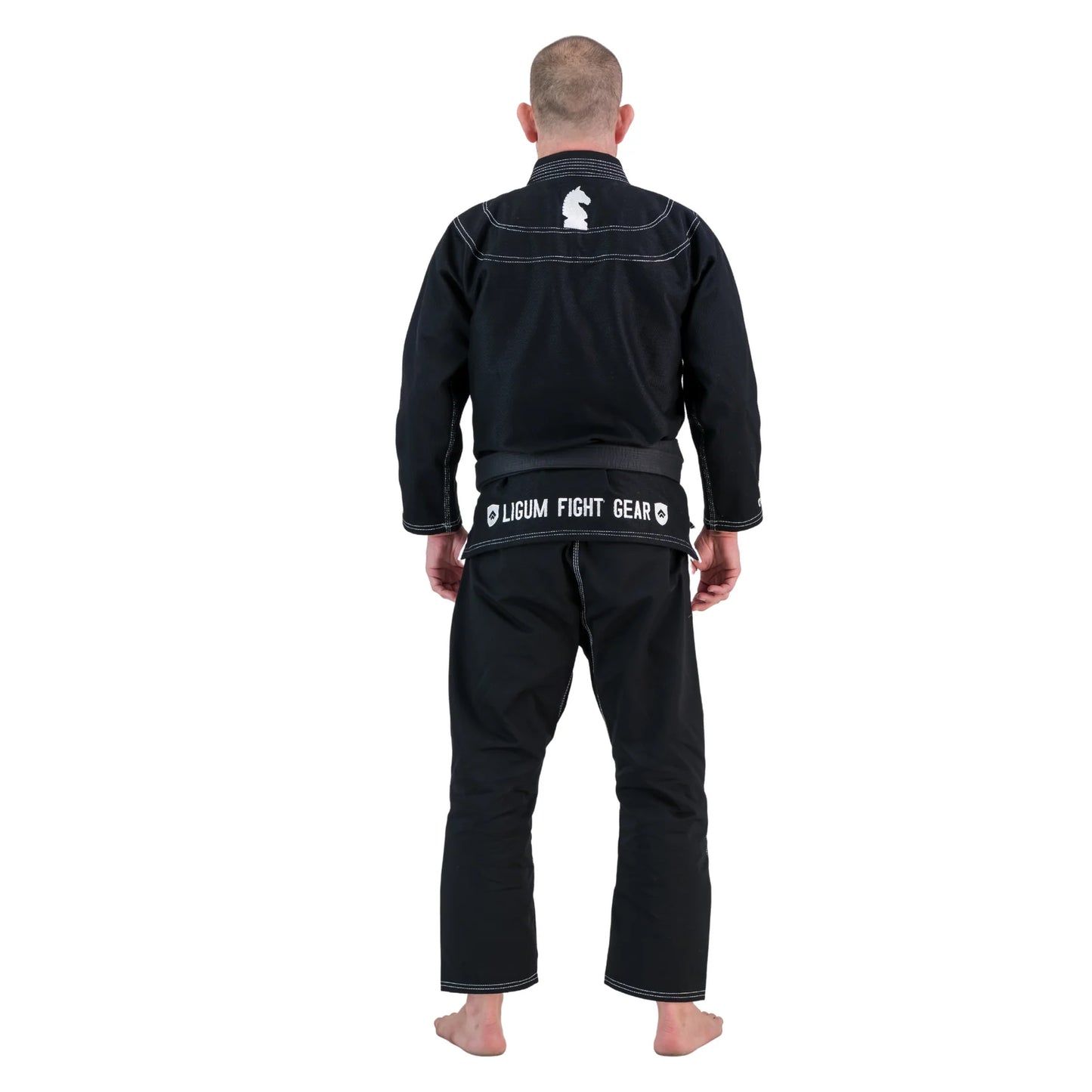 Ligum “The Knight” 450GSM Black Jiu Jitsu Gi - Limited Edition