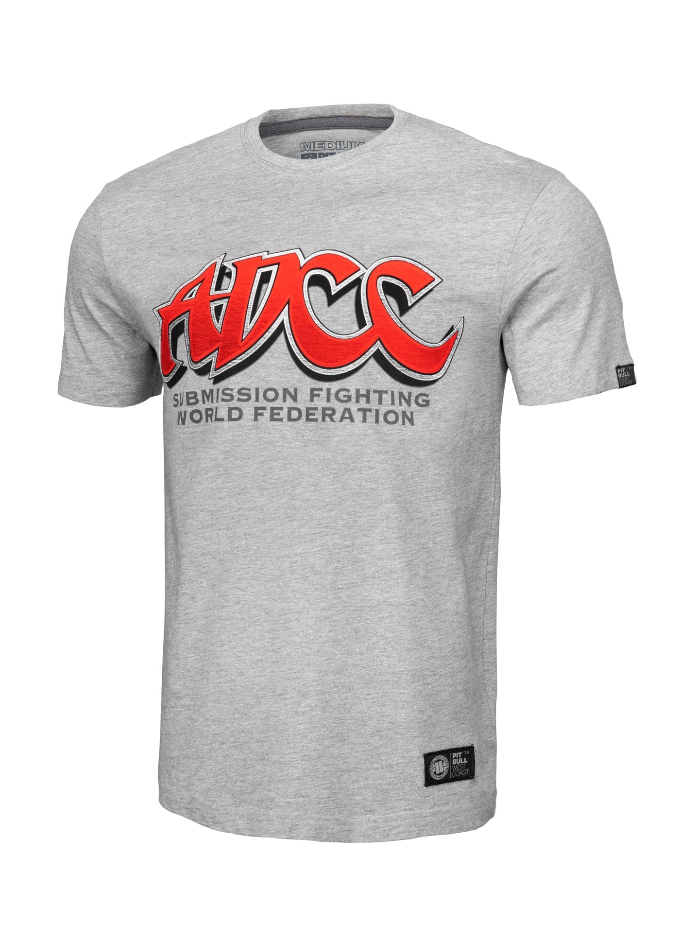 ADCC white short sleeve T-shirt