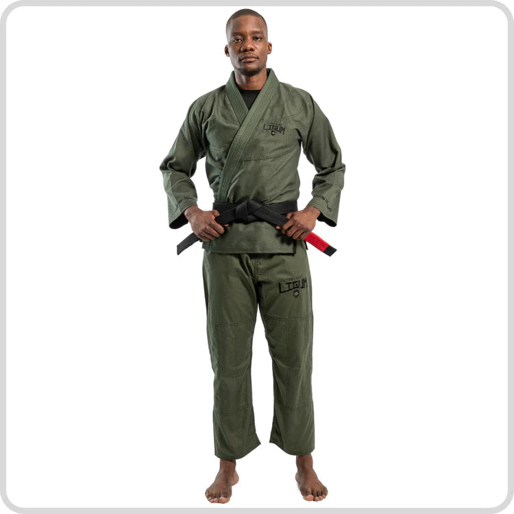 Ligum 450GSM Olive Green Jiu Jitsu Gi - Grappling - Competition Grade 1 review
