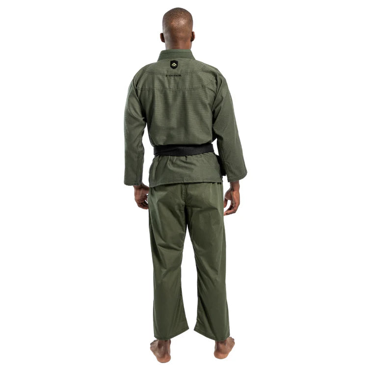 Ligum 450GSM Olive Green Jiu Jitsu Gi - Grappling - Competition Grade 1 review