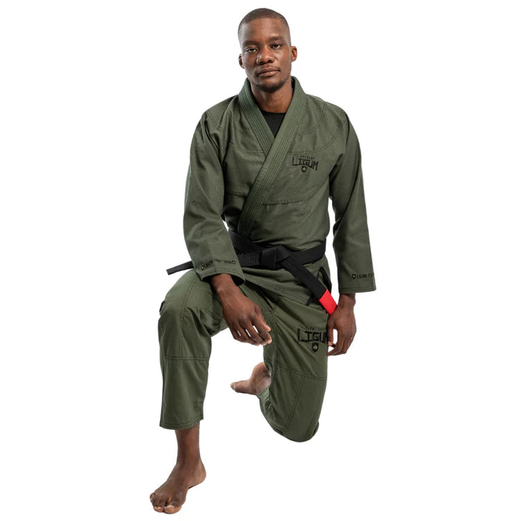 Ligum 450GSM Olive Green Jiu Jitsu Gi - Grappling - Competition Grade 1 review