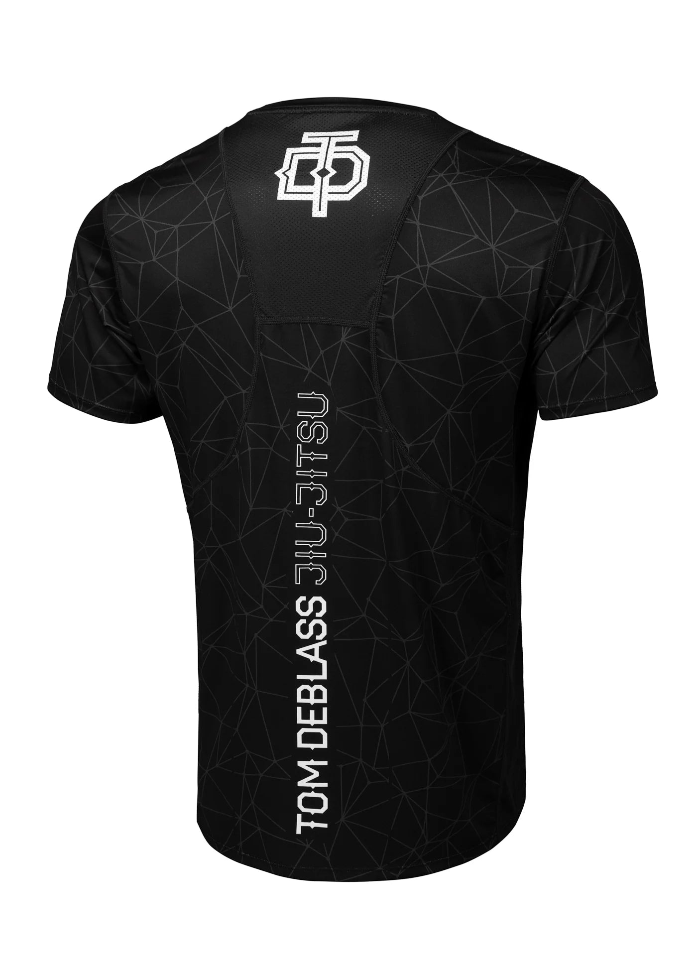 TOM DEBLASS Black Short sleeve Rash guard