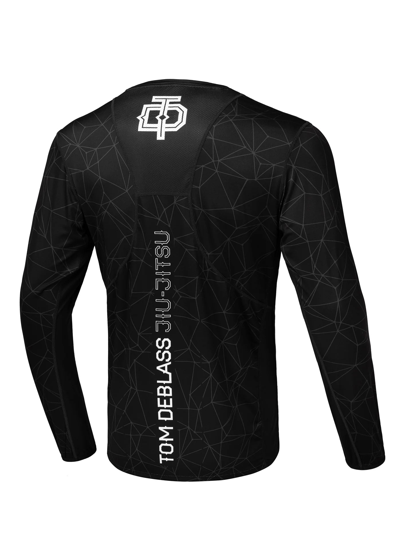TOM DEBLASS Black Longsleeve Rash guard