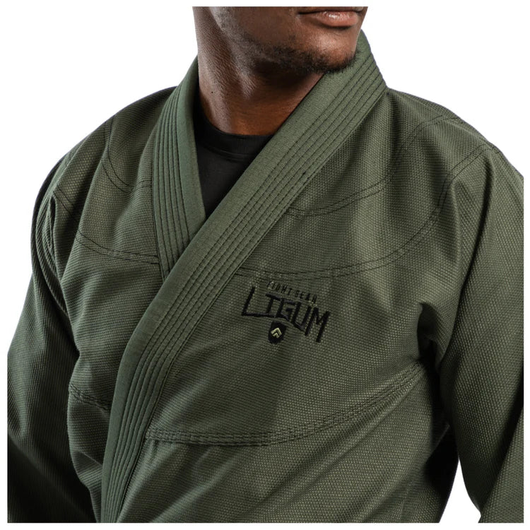 Ligum 450GSM Olive Green Jiu Jitsu Gi - Grappling - Competition Grade 1 review