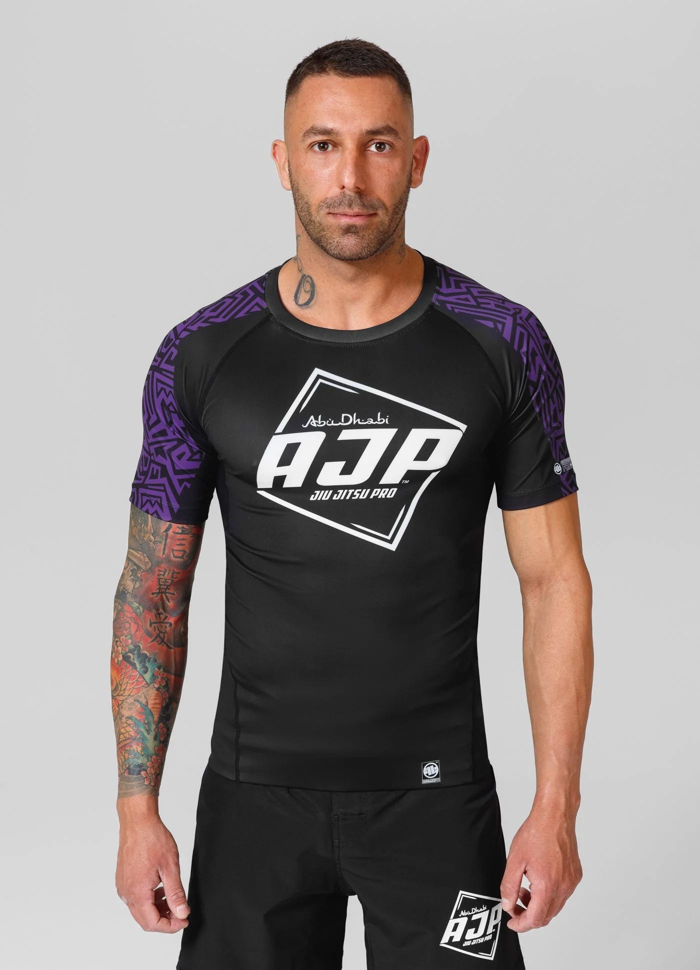 Rashguard Performance Pro plus Big Logo AJP | Pitbull