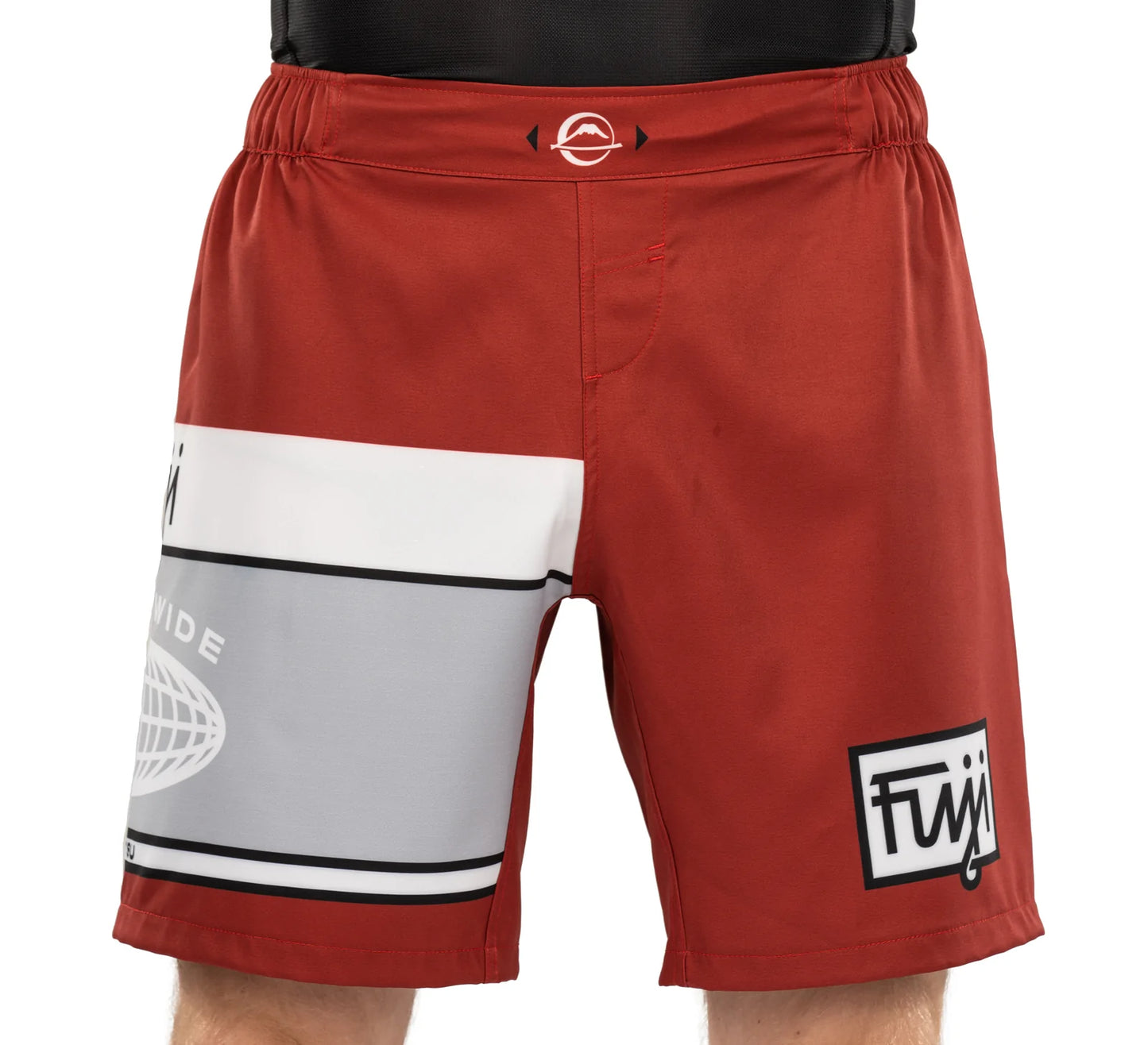 Fuji Electric Grappling Maroon Fight Shorts