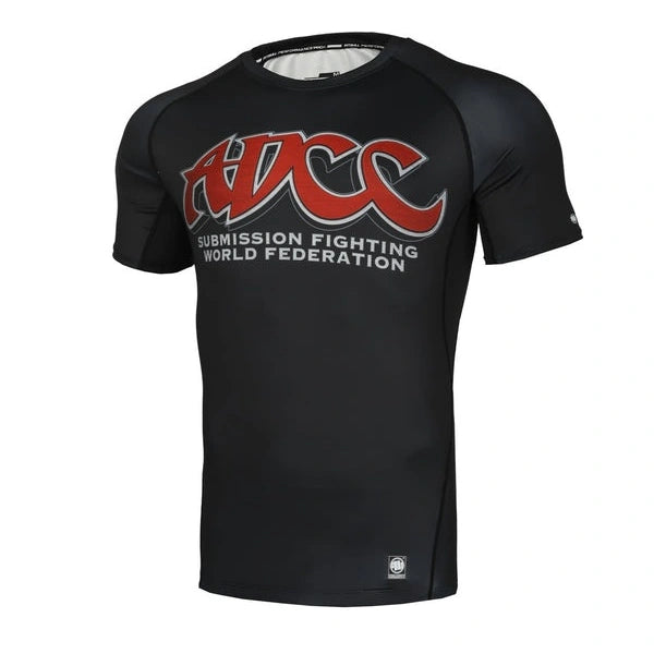 ADCC Black Short Sleeve Rashguard