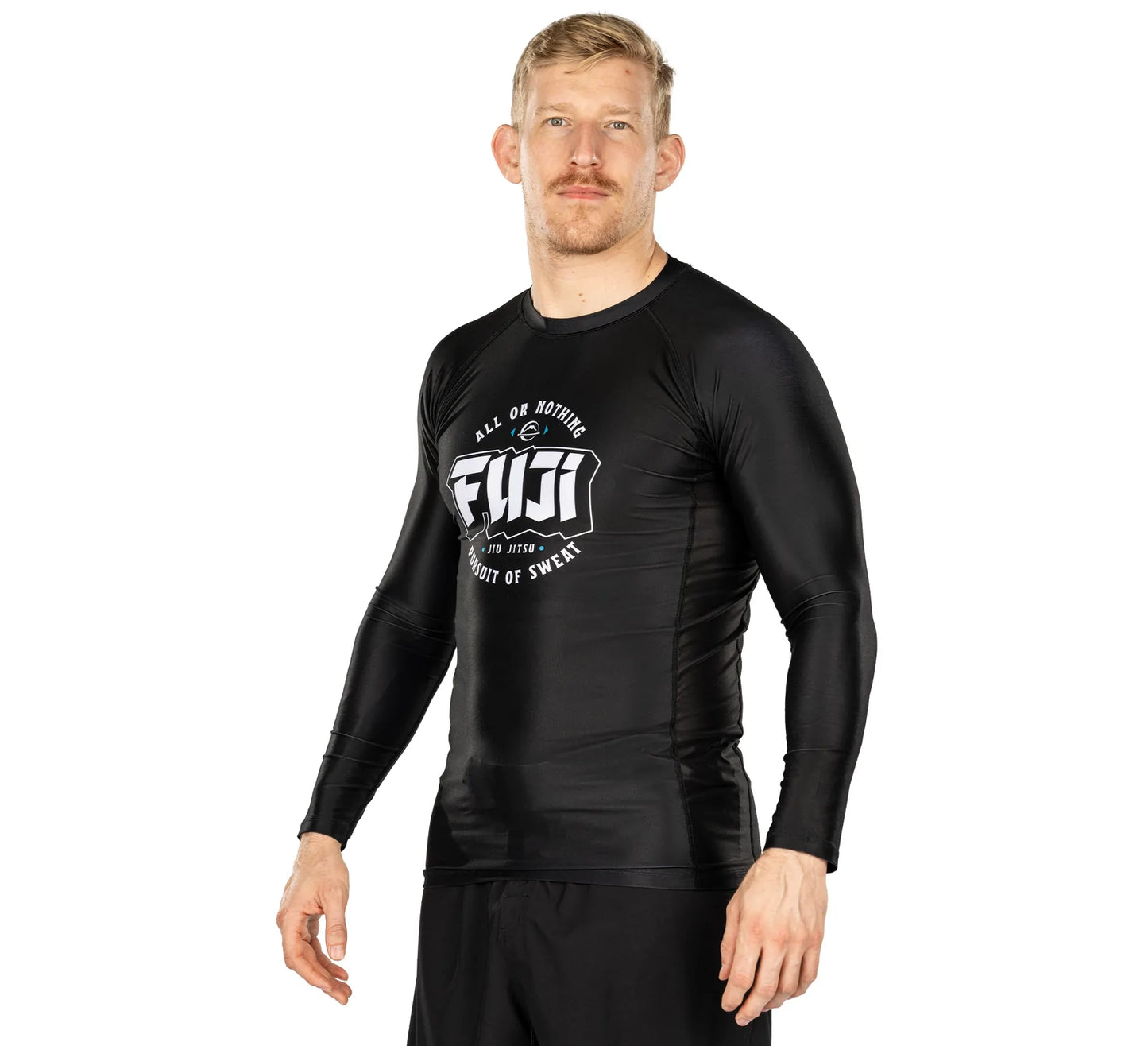 Fuji "Pursuit of Sweat" Longsleeve Rashguard Black