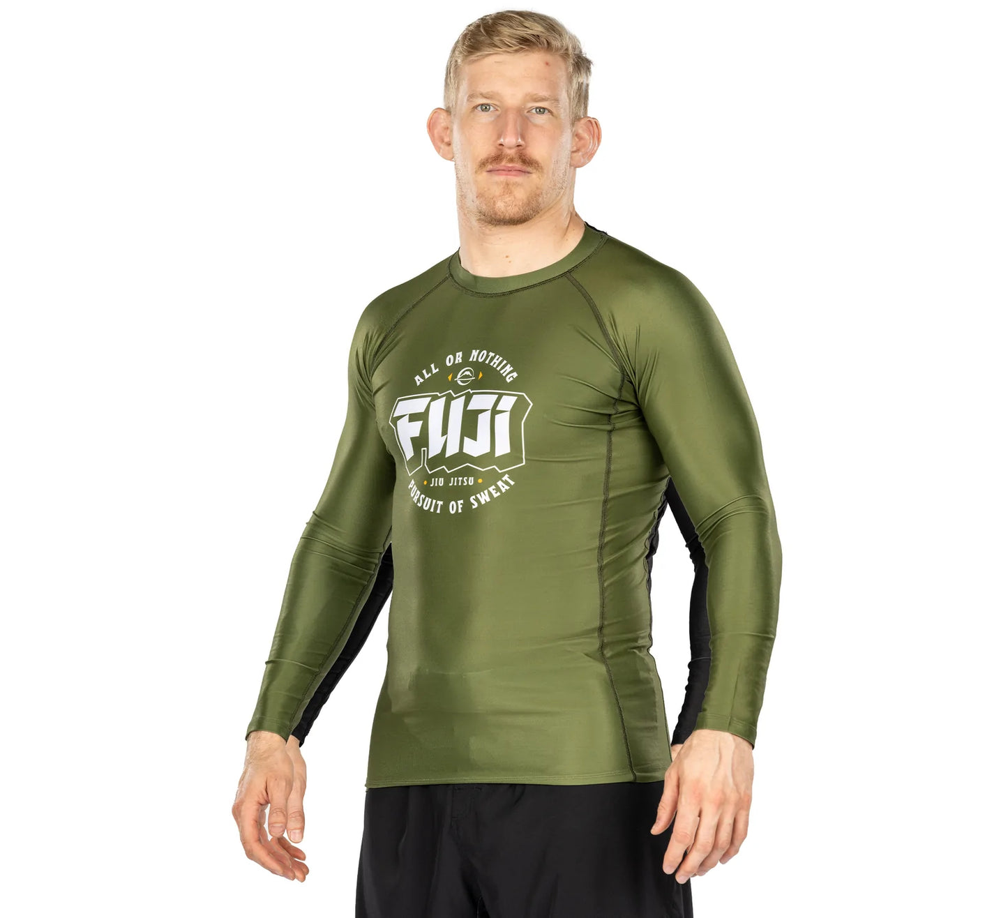 Fuji "Pursuit of Sweat" Longsleeve Rashguard Green
