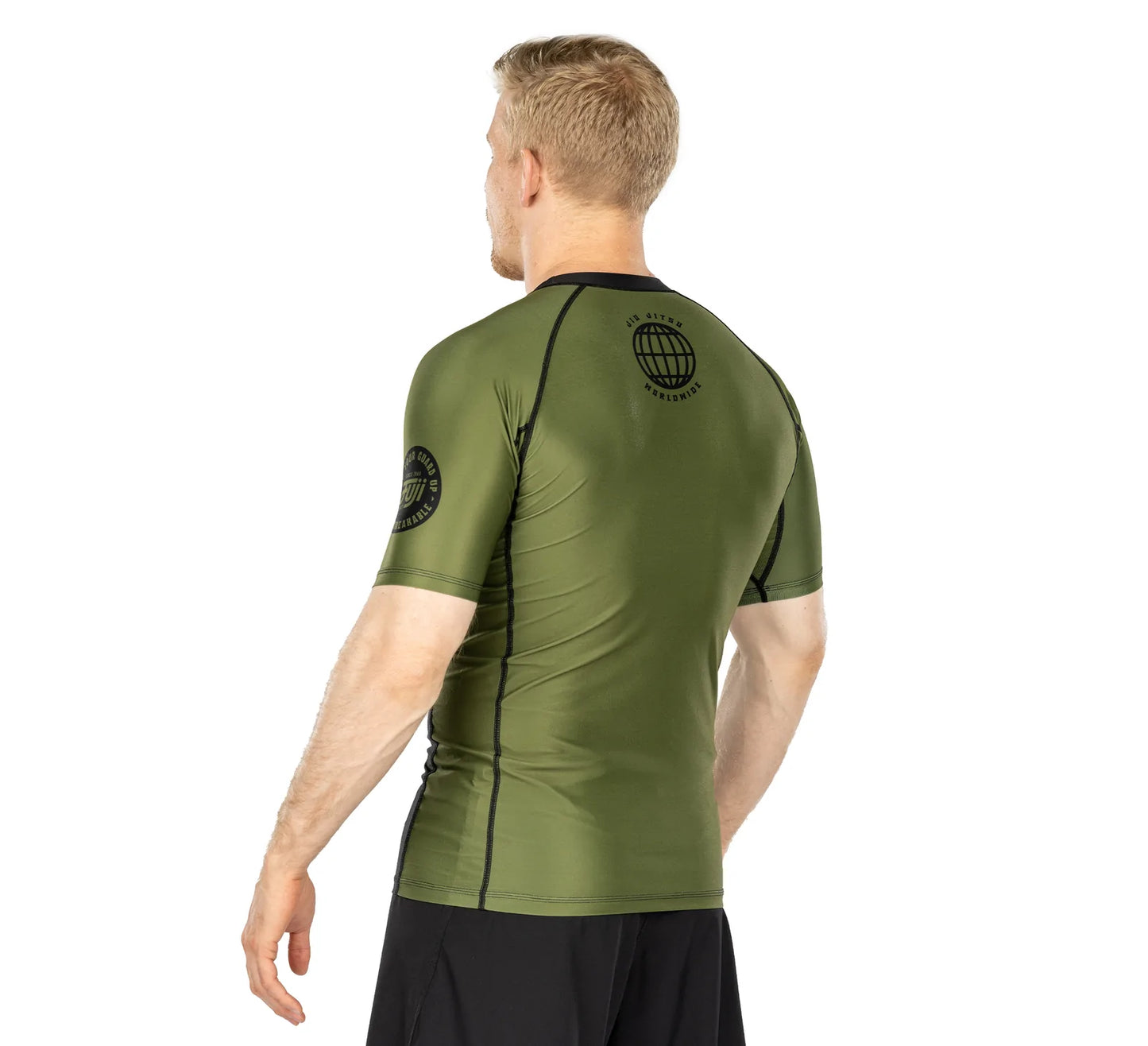 Fuji Special Ops Short Sleeve Rashguard Green