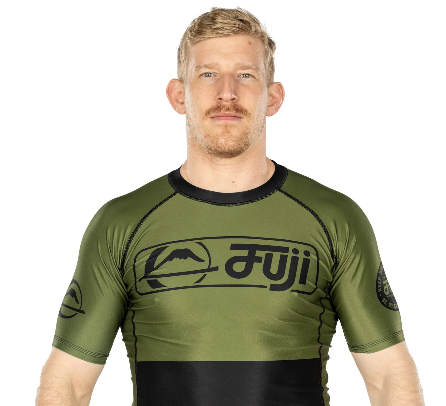 Fuji Special Ops Short Sleeve Rashguard Green