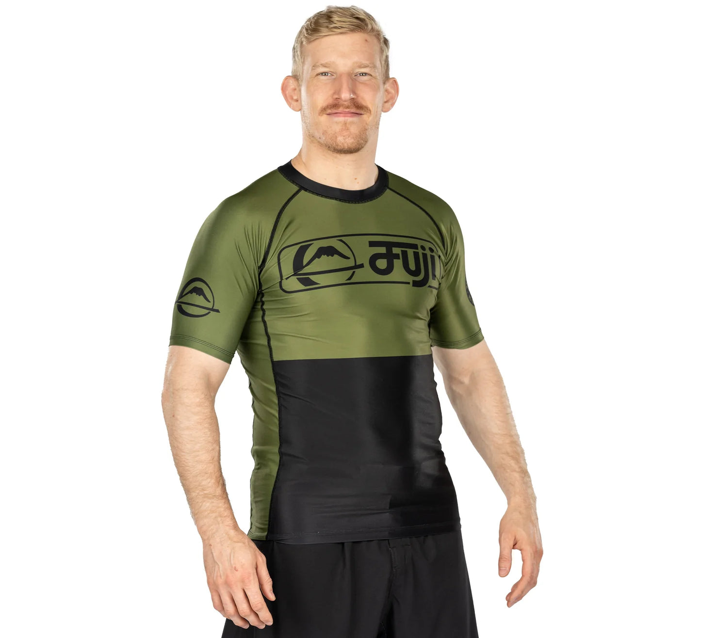 Fuji Special Ops Short Sleeve Rashguard Green