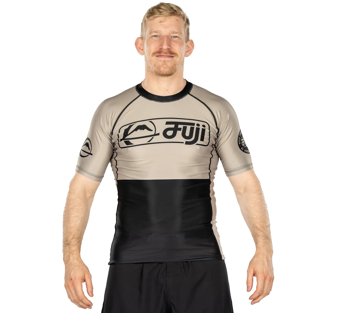 Fuji Special Ops Short Sleeve Rashguard Tan