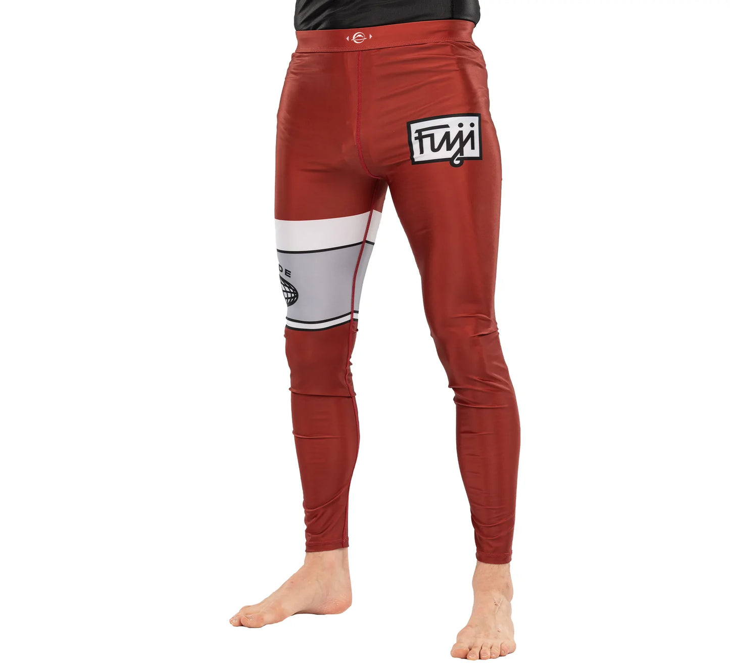 Fuji Electric Grappling Maroon Spats