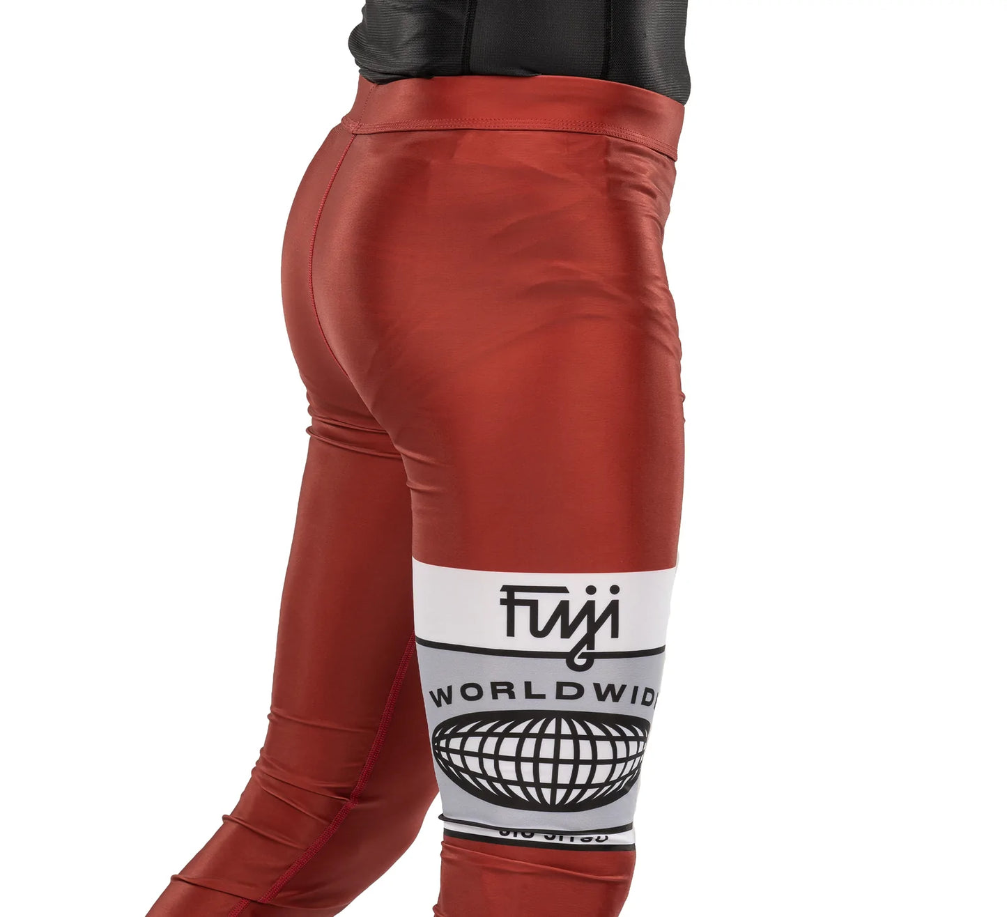 Fuji Electric Grappling Maroon Spats