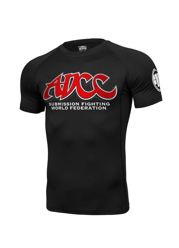 ADCC Black Short Sleeve Rashguard