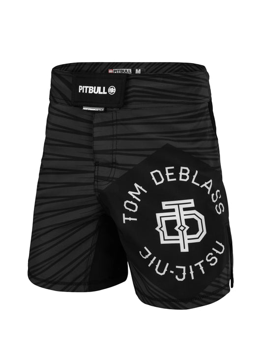 TOM DEBLASS Black Grappling Shorts