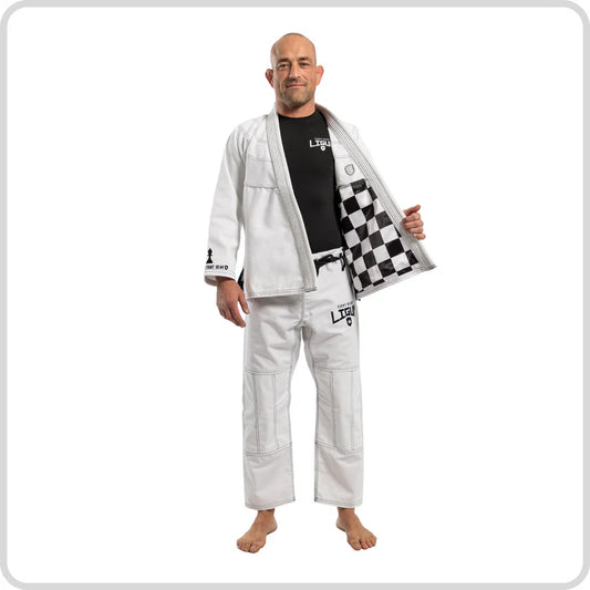 Ligum “The Bishop” 450GSM White Jiu Jitsu Gi - Limited Edition