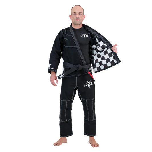 Ligum “The Knight” 450GSM Black Jiu Jitsu Gi - Limited Edition